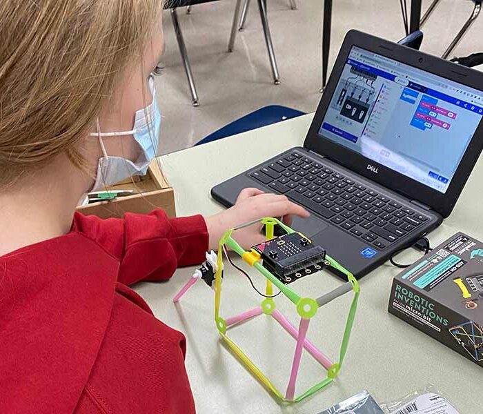 In Knoxville, junior high students are using minicomputers to solve real-world problems in Katie Frey’s STEM (science, technology, engineering, and mathematics) class