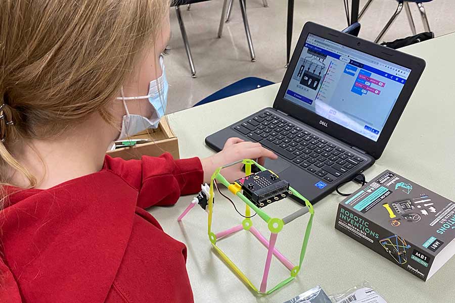 In Knoxville, junior high students are using minicomputers to solve real-world problems in Katie Frey’s STEM (science, technology, engineering, and mathematics) class