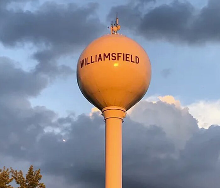 Williamsfield water tower